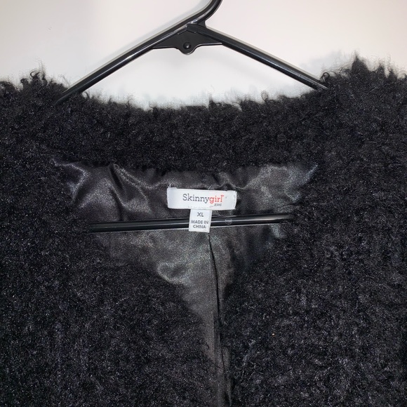 SKINNYGIRL coat black size XL - Picture 5 of 16